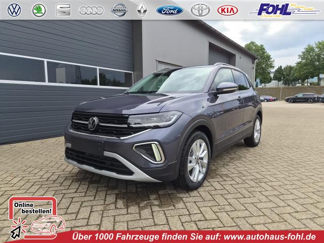 Volkswagen T-Cross - 1.0 TSI 116PS DSG Life AHK (abnehmbar) IQ.LIGHT-LED-Matrix Sitzheizung R&uuml;ckf.Kamera Klimaautomatik Abstandstempomat Apple CarPlay Android Auto