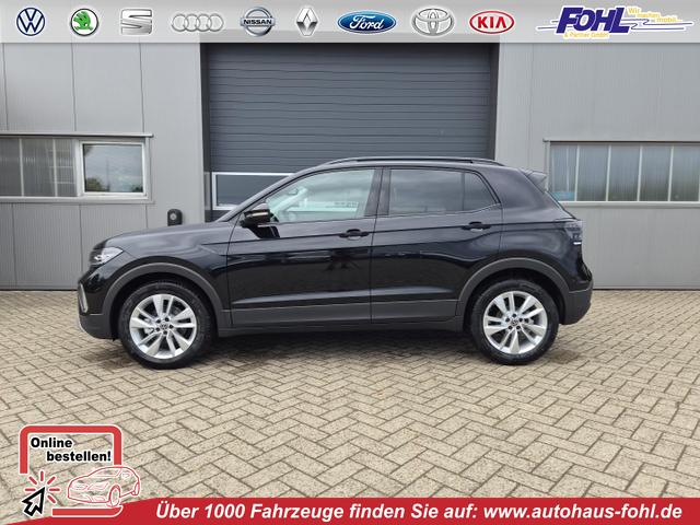 Volkswagen T-Cross - 1.0 TSI 116PS DSG Life AHK (abnehmbar) IQ.LIGHT-LED-Matrix Sitzheizung R&uuml;ckf.Kamera Klimaautomatik Abstandstempomat Apple CarPlay Android Auto