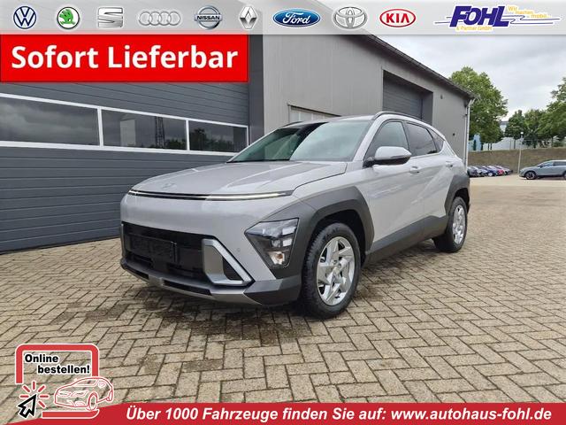 Hyundai KONA - Trend 1.6 T-GDI 150PS Automatik Voll-LED-Scheinw. Sitzheizung Lenkradheizung ACC Klimaautomatik Navi Touchscreen DAB+ Apple CarPlay + Android Auto PDC v+h R&uuml;ckf.Kamera 2xKeyless 17-LM
