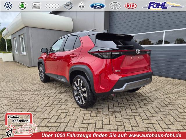 Toyota Yaris - Cross 1.5-l 130PS HEV Automatik Style Matrix-LED 4xKamera elektr. Heckklappe Sitzheizung Lenkradheizung Klimaautomatik Navi Bluetooth wireless Apple CarPlay + Android Auto ACC PDC v+h 18"LM