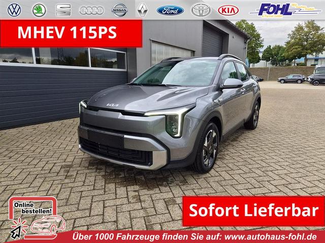 Kia Stonic - 1.0 T-GDI MHEV 115PS NEUES MODELL LED-Scheinwerfer Sitzheizung Lenkradheizung PDC v+h R&uuml;ckf.Kamera Klima Bluetooth Touchscreen Apple CarPlay Android Auto Tempomat 16"LM