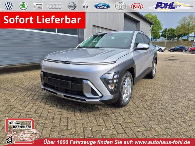 Hyundai KONA - Trend 1.6 T-GDI 150PS Automatik Voll-LED-Scheinw. Sitzheizung Lenkradheizung ACC Klimaautomatik Navi Touchscreen DAB+ Apple CarPlay + Android Auto PDC v+h R&uuml;ckf.Kamera 2xKeyless 17-LM