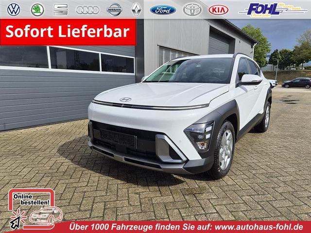 Hyundai KONA - Trend 1.6 T-GDI 150PS Automatik Voll-LED-Scheinw. Sitzheizung Lenkradheizung ACC Klimaautomatik Navi Touchscreen DAB+ Apple CarPlay + Android Auto PDC v+h R&uuml;ckf.Kamera 2xKeyless 17-LM