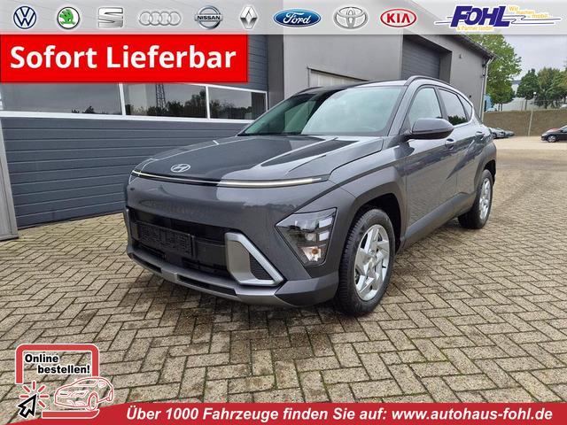 Hyundai KONA - Trend 1.6 T-GDI 150PS Voll-LED-Scheinw. Sitzheizung Lenkradheizung Klimaautomatik Tempomat Navi Touchscreen DAB+ Apple CarPlay + Android Auto PDC v+h R&uuml;ckf.Kamera 2xKeyless 17-LM