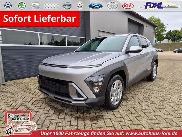 Hyundai KONA - Trend 1.6 T-GDI 150PS Voll-LED-Scheinw. Sitzheizung Lenkradheizung Klimaautomatik Tempomat Navi Touchscreen DAB+ Apple CarPlay + Android Auto PDC v+h R&uuml;ckf.Kamera 2xKeyless 17-LM