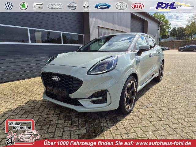 Ford Puma - ST-Line X 1.0 EcoBoost Hybrid 125PS Automatik Premium Leder (Sensico) B+O-Sound elektr. Heckklappe Klimaautomatik Sitzheizung Lenkradheizung Frontscheibe beheizb. Ford-Navi SYNC4 Bluetooth Apple CarPlay Android Auto PDC v+h 18-LM