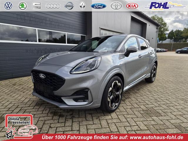 Ford Puma - ST-Line X 1.0 EcoBoost Hybrid 125PS Automatik Premium Leder (Sensico) B+O-Sound elektr. Heckklappe Klimaautomatik Sitzheizung Lenkradheizung Frontscheibe beheizb. Ford-Navi SYNC4 Bluetooth Apple CarPlay Android Auto PDC v+h 18-LM