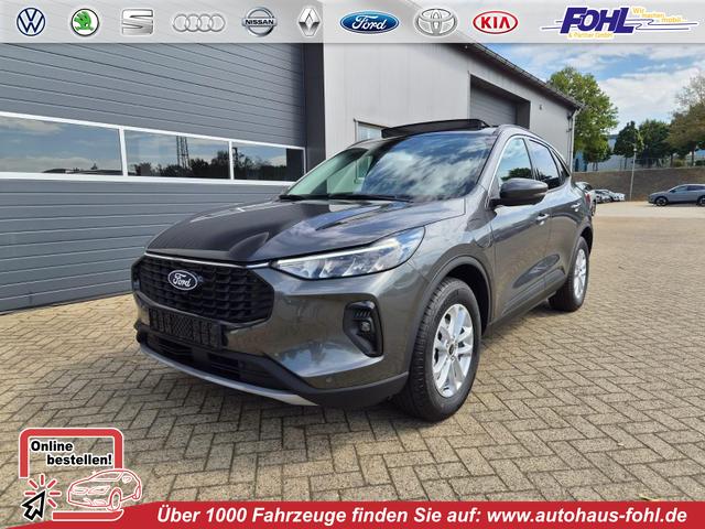 Ford Kuga - Titanium 243PS PHEV Automatik elektr. PanoDach Sitzheizung v+h Lenkradheizung Frontscheibe beheizb. Klimaautomatik Navi SYNC4 Apple CarPlay Android Auto Touchscreen PDC 4xKamera 2xKeyless 17"LM vollelektr. Reichweite 66KM