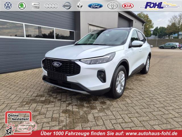 Ford Kuga - Titanium 243PS PHEV Automatik elektr. PanoDach Sitzheizung v+h Lenkradheizung Frontscheibe beheizb. Klimaautomatik Navi SYNC4 Apple CarPlay Android Auto Touchscreen PDC 4xKamera 2xKeyless 17"LM vollelektr. Reichweite 66KM
