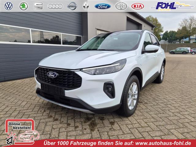 Ford Kuga - Titanium 243PS PHEV Automatik schwenkb. AHK elektr. PanoDach Sitzheizung v+h Lenkradheizung Frontscheibe beheizb. Klimaautomatik Navi SYNC4 Apple CarPlay Android Auto Touchscreen PDC 4xKamera 2xKeyless 17"LM vollelektr. Reichweite 66KM