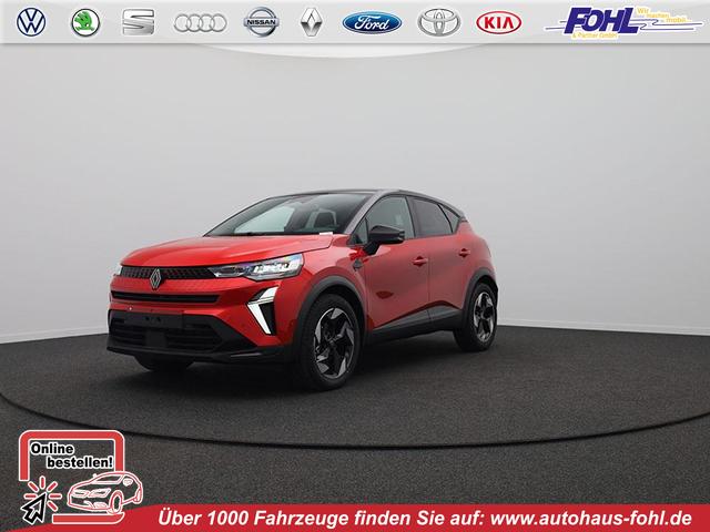 Renault Captur - Techno 1.8 E-TECH Full Hybrid 158PS Automatik Sitzheizung Lenkradheizung R&uuml;ckf.Kamera PDC v+h Klimaautomatik Navi abged.Scheiben Apple CarPlay Android Auto 2xKeyless 18"LM