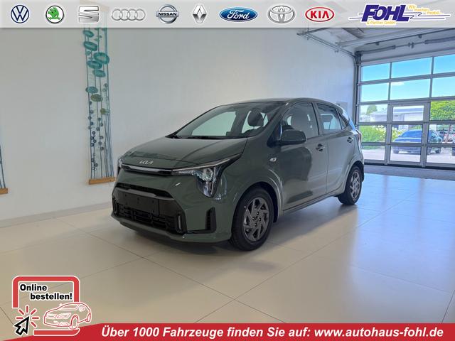 Kia Picanto - 1,0 GDI AMT5 50 kW (68 PS) Klimaanlage, Lenkradheizung, Sitzheizung, Navigationssystem, Bluetooth, Android Auto, Apple CarPlay, Radio, DAB, Freisprecheinrichtung, Tempomat, 14 Zoll Leichtmetallfelgen, uvm.