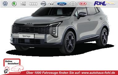 Kia Sportage - Style Plus 1,6 T-GDI FWD M6 110 kW (150 PS) MY27 2-Zonen Klimaautomatik, Lenkradheizung, Sitzheizung vorne und hinten, Navi, DAB, Apple CarPlay/Android Auto, R&uuml;ckfahrkamera, Parksensoren vorne/hinten, Full-LED, 18 Zoll LM, uvm.