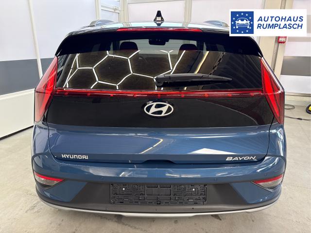 Hyundai / BAYON / Blau / / / NAVI SHZ RFK PDC KLIMAAUTOMATIK Licht/Regensensor