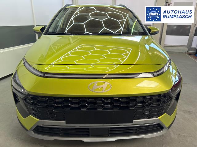 Hyundai / BAYON / Grün / / / NAVI SHZ RFK PDC KLIMAAUTOMATIK Licht/Regensensor