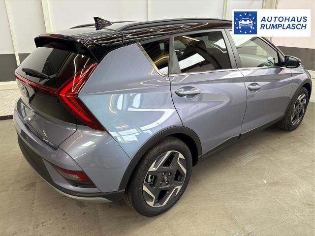 Hyundai / BAYON / Blau / / / DCT ACC SmartSense PLUS NAVI SHZ RFK PDC KLIMAAUTOMATIK