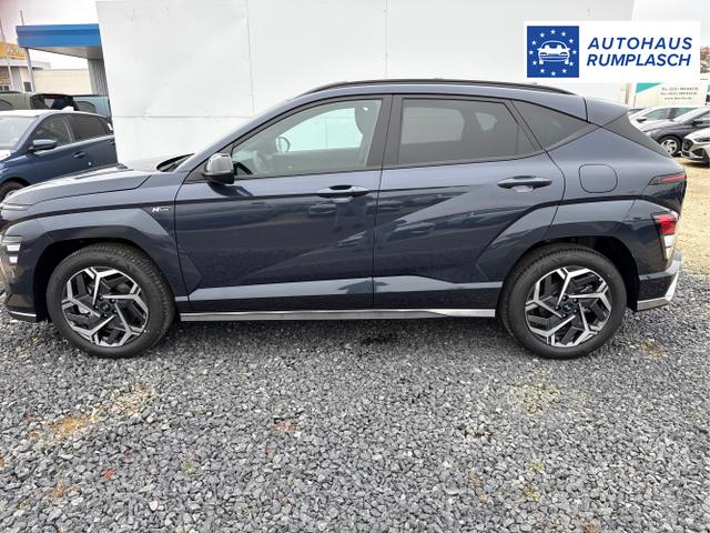 Hyundai / KONA / Blau / / / 1.6 4WD T-GDi DCT N-LINE SHZ NAVI ACC RFK
