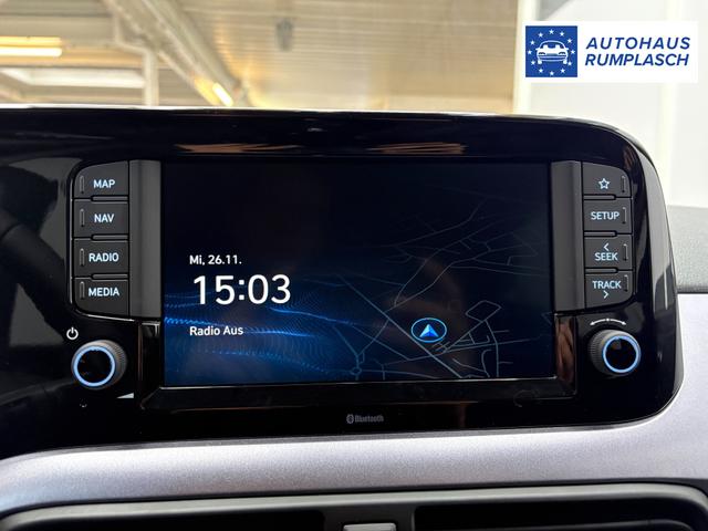 Hyundai i10 PREMIUM AUT SHZ SMART KEY KLIMAAUTOMATIK AMBIENTE ALU RFK PDC NAVI 