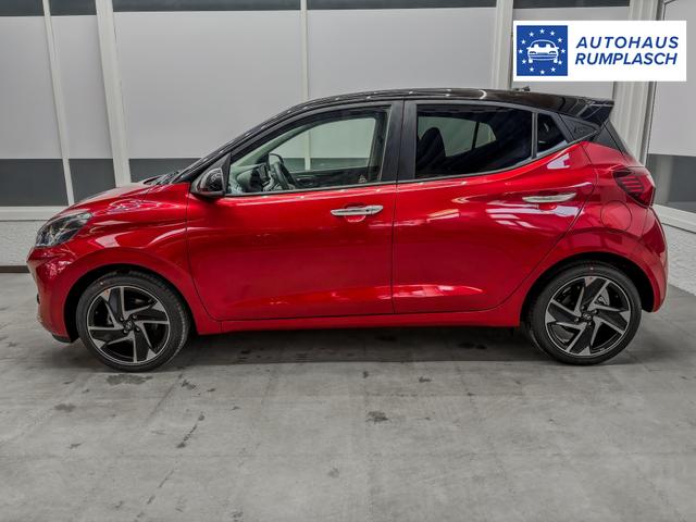 Hyundai i10 PREMIUM AUT SHZ SMART KEY KLIMAAUTOMATIK AMBIENTE ALU RFK PDC NAVI 