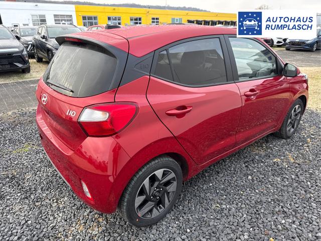 Hyundai / i10 / Rot / / / AUT NAVI SHZ RFK TEMPOMAT 