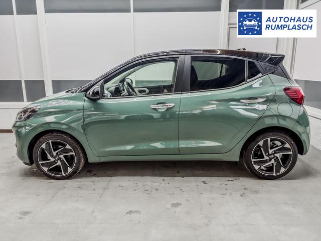 Hyundai i10 PREMIUM AUT SHZ SMART KEY KLIMAAUTOMATIK AMBIENTE ALU RFK PDC NAVI 