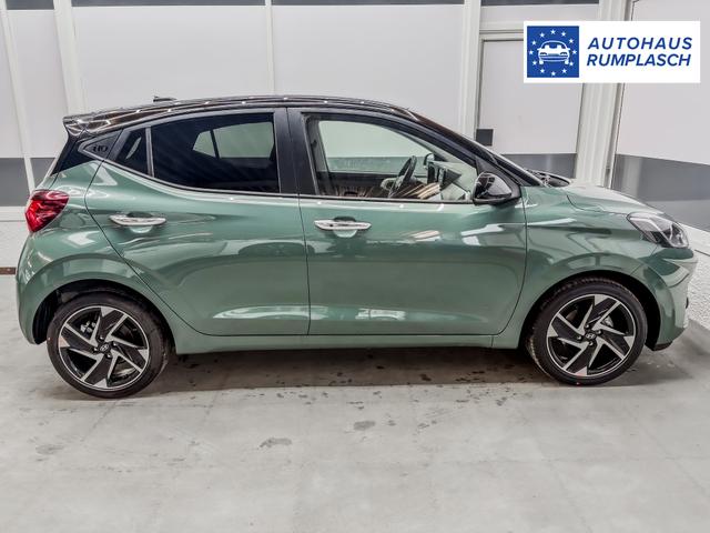 Hyundai i10 PREMIUM AUT SHZ SMART KEY KLIMAAUTOMATIK AMBIENTE ALU RFK PDC NAVI 