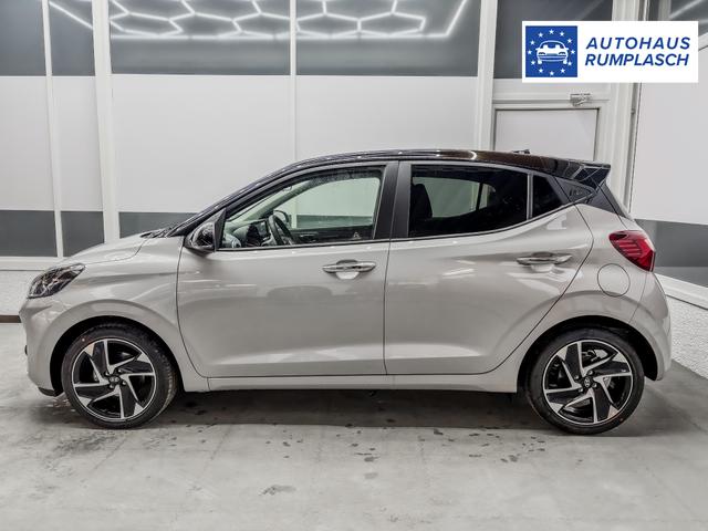 Hyundai i10 PREMIUM AUT SHZ SMART KEY KLIMAAUTOMATIK AMBIENTE ALU RFK PDC NAVI 