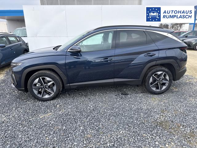 Hyundai / TUCSON / Blau / / / DCT EL.HECKKLAPPE E-SHIFT RFK SHZ v+h