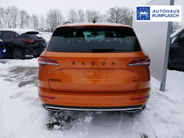 Skoda Karoq Sportline 2.0 TSI 4x4 DSG DSG*KESSY*TEMPOMAT*PDC-HINTEN*SMARTLINK*LED* 