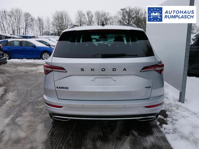 Skoda Karoq Sportline 2.0 TSI 4x4 DSG DSG*KESSY*TEMPOMAT*PDC-HINTEN*SMARTLINK*LED* 