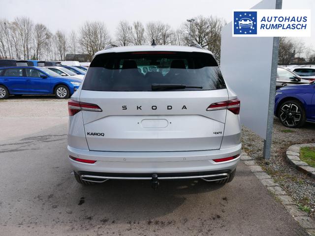 Skoda Karoq Sportline 2.0 TSI 4x4 DSG DSG*ACC*AHK-SCHWENKBAR*PDC-HINTEN*KESSY*LENKRADHEIZUNG* 