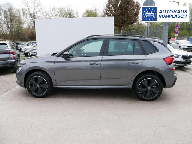 Skoda Kamiq Monte Carlo 1,5 TSI DSG*AHK-SCHWENKBAR*PDC-HINTEN*KAMERA*SHZ*KESSY*LENKRADHEIZUNG* 