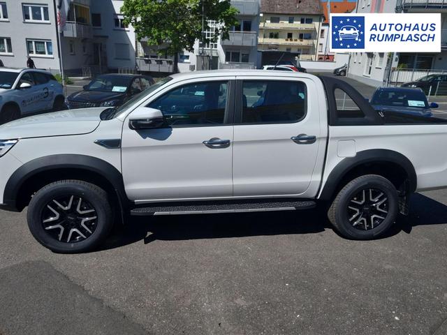 JAC Motors / T8 Pick Up Doppelkabine / Weiß / Pro / / 