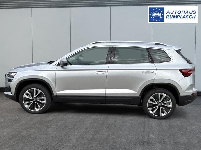 Skoda / Karoq / Silber / / / AHK+KAMERA+EL. HECKKL.+SHZ+ACC+KESSY+18''ALU