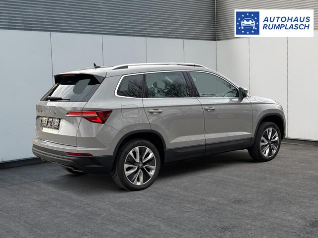 Skoda / Karoq / Grau / / / AHK+KAMERA+EL. HECKKL.+SHZ+ACC+KESSY+18''ALU
