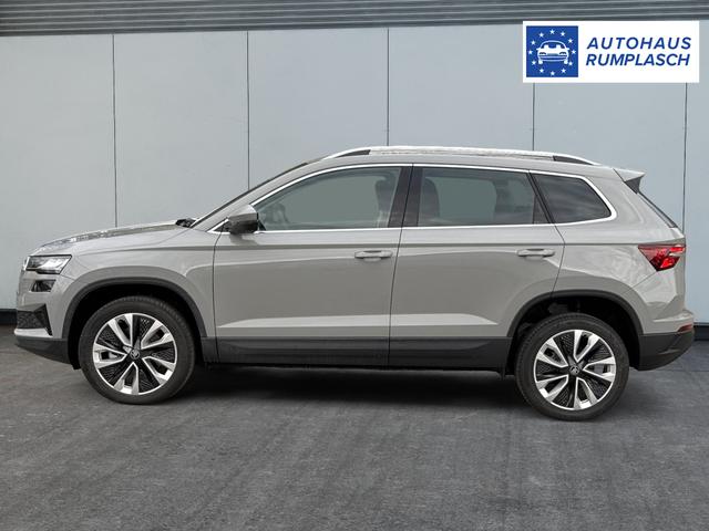 Skoda / Karoq / Grau / / / AHK+KAMERA+EL. HECKKL.+SHZ+ACC+KESSY+18''ALU
