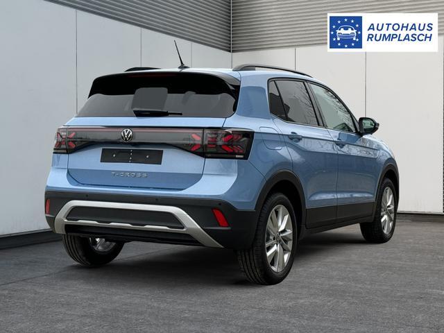 Volkswagen / T-Cross / Blau / / / MATRIX+KAMERA+ACC+KLIMA+SHZ+17 LM+KEYLESS