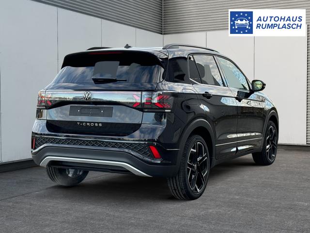 Volkswagen / T-Cross / Schwarz / / / AHK+KAMERA+IQ-LIGHT+SUNSET+PDC+18 LM, Beispielbilder, ggf. teilweise mit Sonderausstattung