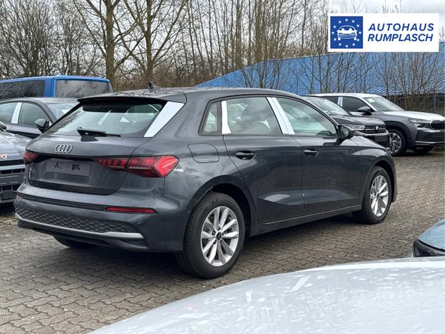 Audi / A3 Sportback / Grau / / / ACC+KAMERA+SHZ+LED+16LM+APP, Beispielbilder, ggf. teilweise mit Sonderausstattung