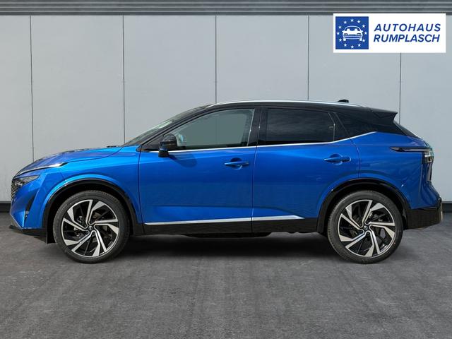 Nissan / Qashqai / Blau / / / FACELIFT+PANO+360&deg;KAMERA+PDC+EL.HECKKL. , Beispielbilder, ggf. teilweise mit Sonderausstattung