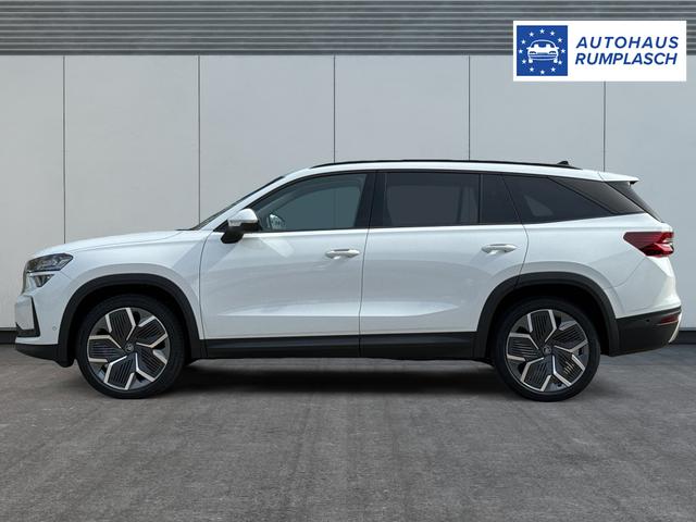 Skoda / Kodiaq / Wei&szlig; / / / LEDER+AHK+PANO+MATRIX+360 KAM+eHK+20 LM, Beispielbilder, ggf. teilweise mit Sonderausstattung