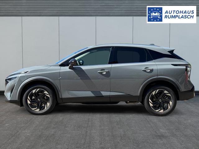 Nissan / Qashqai / Grau / / / EL.HECKKL+HEAD-UP+KAMERA+ACC+PDC+SHZ+LED , Beispielbilder, ggf. teilweise mit Sonderausstattung