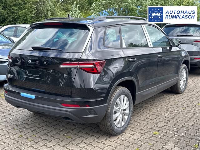 Skoda / Karoq / Schwarz / / / AHK+el.HECKKLAPPE+KAMERA+PDC+ACC, Beispielbilder, ggf. teilweise mit Sonderausstattung
