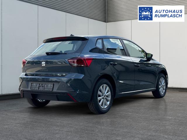 Seat / Ibiza / Blau / / / FULL LINK+SHZ+KLIMA+PDC+LED+15 ALU+TEMPOMAT, Beispielbilder, ggf. teilweise mit Sonderausstattung