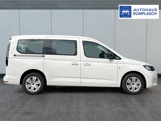 Volkswagen / Caddy Maxi / Wei&szlig; / / / Caddy Maxi KAMERA+APP+PDC+ACC+LANE ASSIST, Beispielbilder, ggf. teilweise mit Sonderausstattung