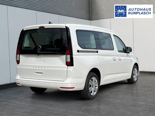 Volkswagen / Caddy Maxi / Wei&szlig; / / / Caddy Maxi KAMERA+APP+PDC+ACC+LANE ASSIST, Beispielbilder, ggf. teilweise mit Sonderausstattung