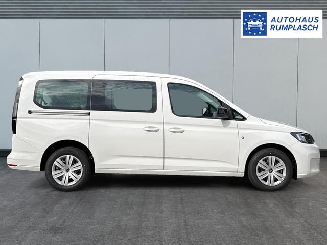 Volkswagen / Caddy Maxi / Wei&szlig; / / / Caddy Maxi KAMERA+APP+PDC+ACC+LANE ASSIST, Beispielbilder, ggf. teilweise mit Sonderausstattung