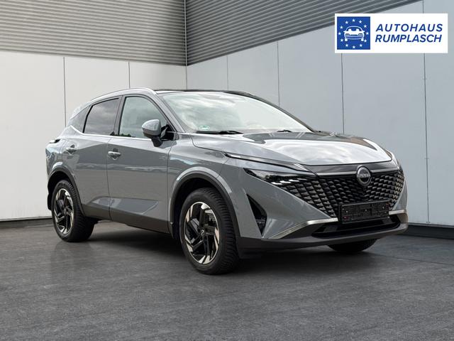 Nissan / Qashqai / Grau / / / QQ N-Connecta PANORAMA+beh.SCHEIBE+NAVI+AHK+ACC+WINTER