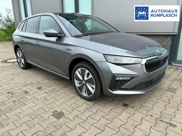 Skoda Scala Extra Plus 1.0 TSI 95PS, 5 Jahre Garantie, 16" Alu, Kessy, Alarm, Parksensoren vo/hi, Kamera, Sitzheizung, Climatronic, Tempomat, SunSet, Radio 8" + Smartlink, M-Lederlenkrad beheizt, Verlängerte Heckscheibe, LED-Scheinwerfer, NSW 