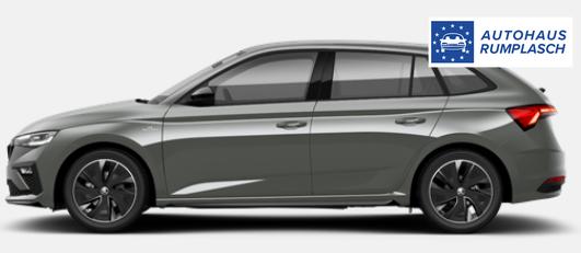 Skoda Scala Monte Carlo 1.0 TSI 115PS, Panoramadach, 17"Alu, Climatronic, MATRIX-LED, Kessy, Verlängerte Heckscheibe, SunSet, Parksensoren vorn/hinten, Rückfahrkamera, Tempomat, Winter-Paket, Sport-M-Lederlenkrad beheizt, Virtual Cockpit, Radio 8", SmartLink 